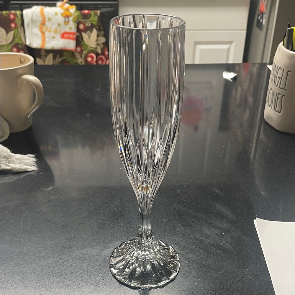Elegant Crystal Champagne Flute